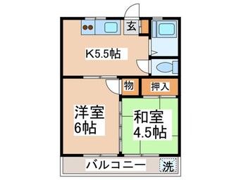 間取図 英進ハイツ