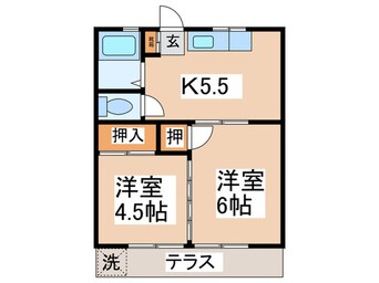 間取図 英進ハイツ