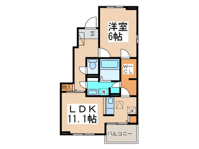間取図 メゾンリードリバー