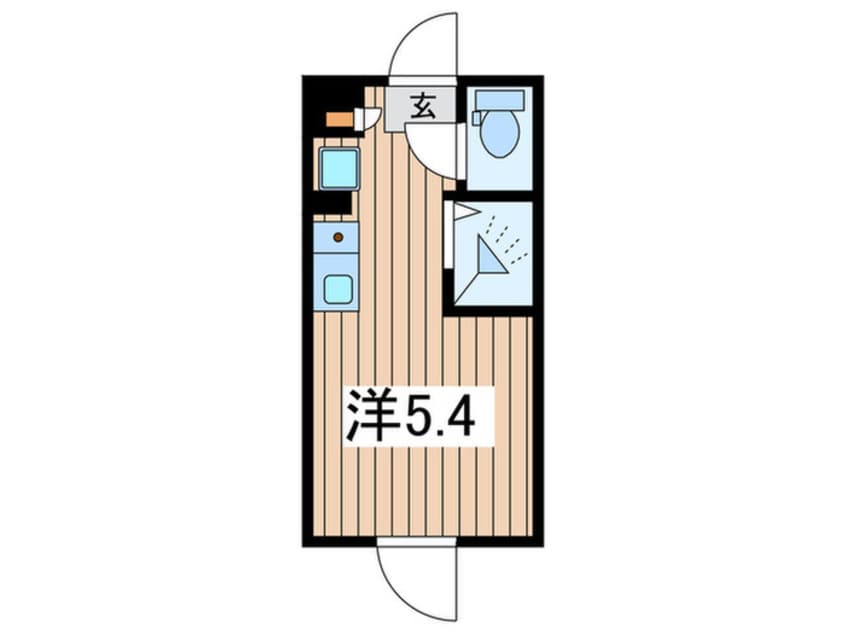 間取図 リブリDear court