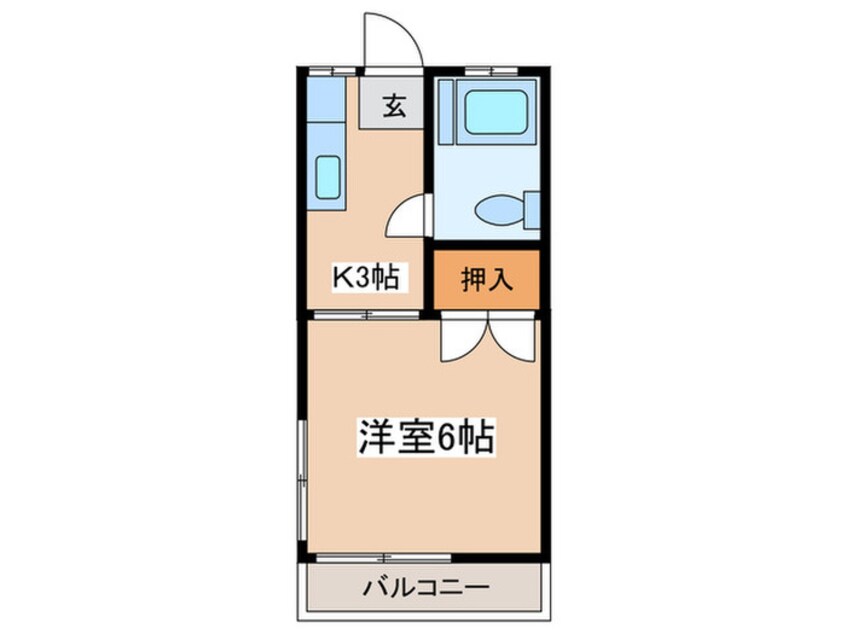 間取図 ピュアタウン東海大学駅前