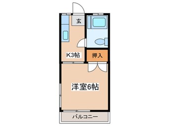 間取図 ピュアタウン東海大学駅前