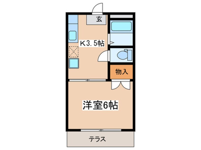 間取図 ピュアタウン東海大学駅前