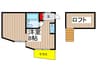 エクセルピア志津 1Rの間取り