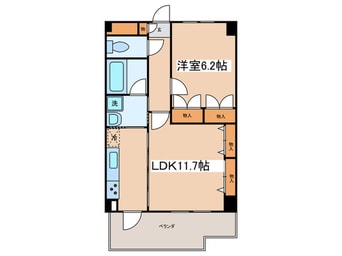 間取図 フィールドストーン調布