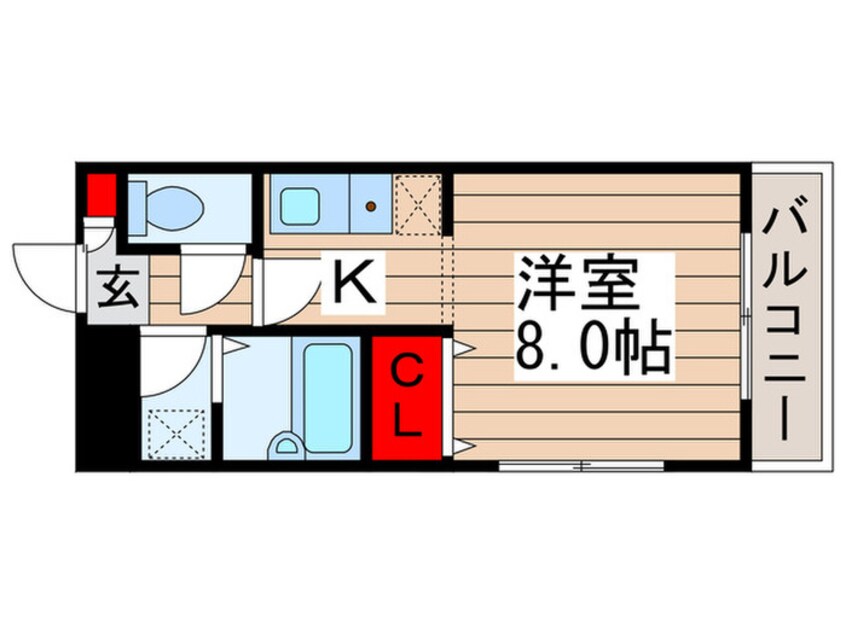 間取図 後関マンションⅡ