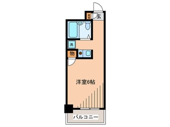 間取図 ク－ルバレ－南馬込