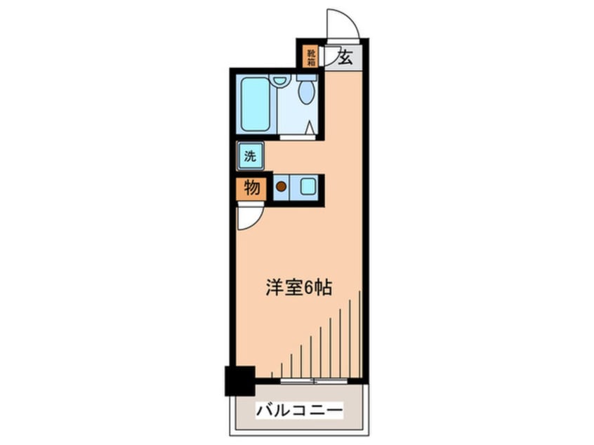 間取図 ク－ルバレ－南馬込