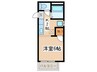 ピュアタウン北矢名 1Kの間取り