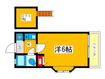 間取図 ローズアパート３１番館