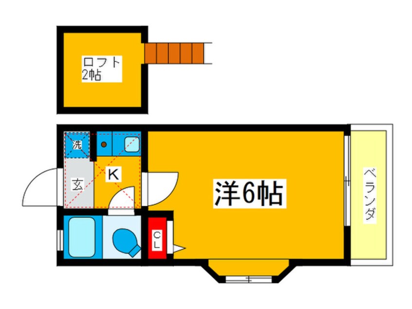 間取図 ローズアパート３１番館