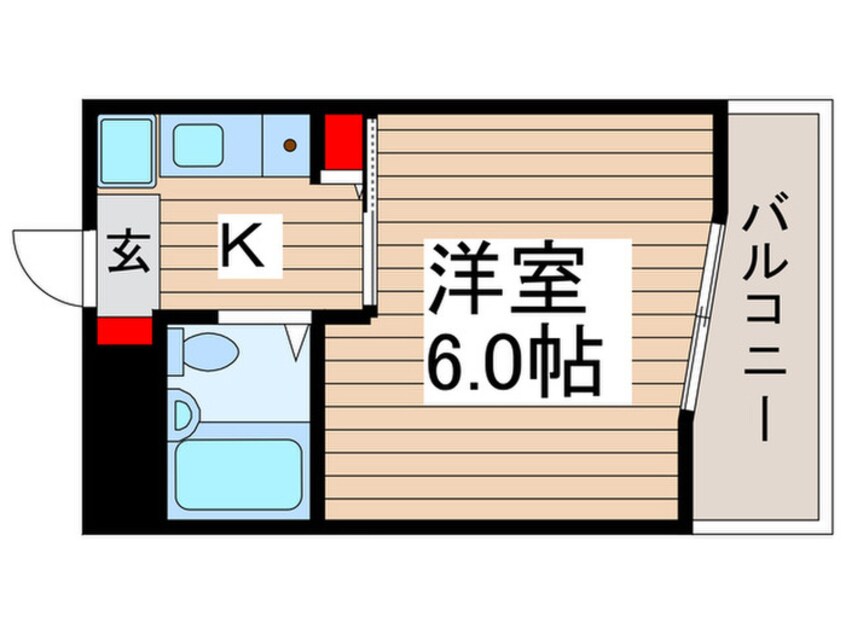 間取図 リエス清瀬