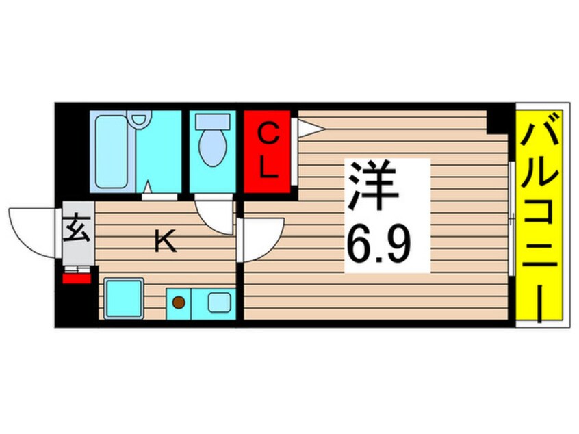 間取図 ボナ-ル18BLD綾瀬