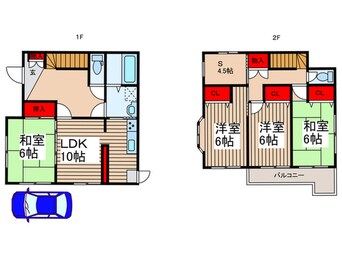 間取図 川田谷戸建