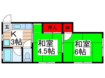 間取図 しまハイツ