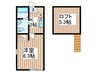 アザーレ・パッシオ仙川 1Kの間取り
