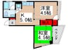 クレスベール 2Kの間取り
