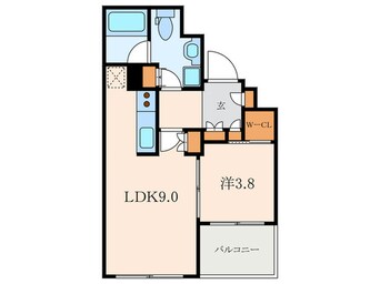 間取図 コンフォリア麻布台