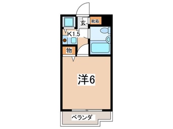 間取図 ジョイフル三ツ沢Ａ棟