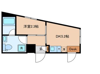 間取図 デュオメゾン早稲田