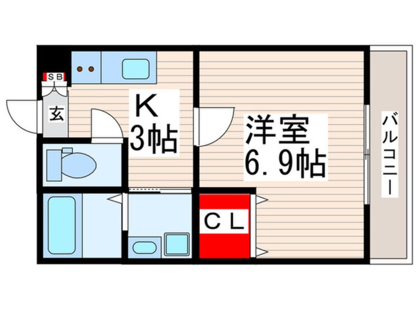 間取図 花畑ハウス
