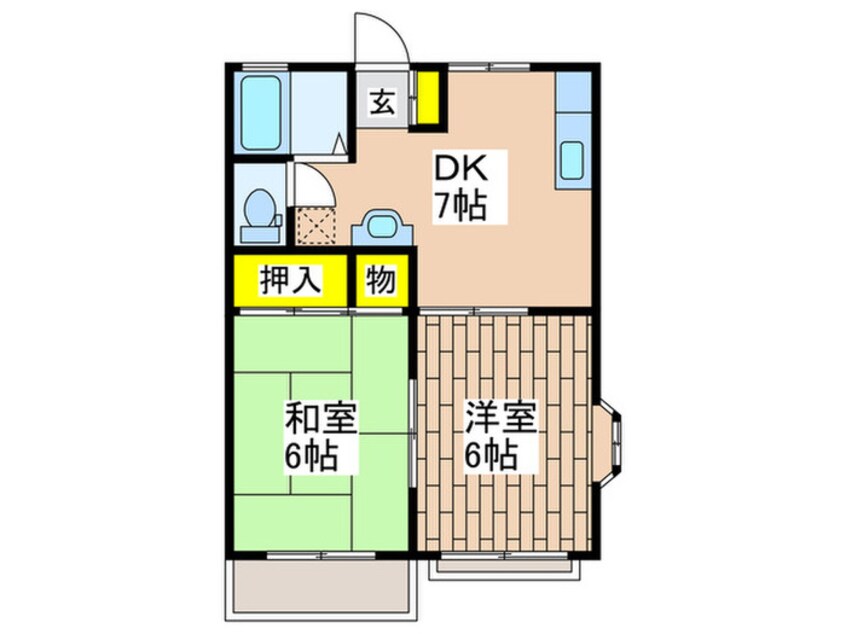 間取図 第２グリーンメゾン