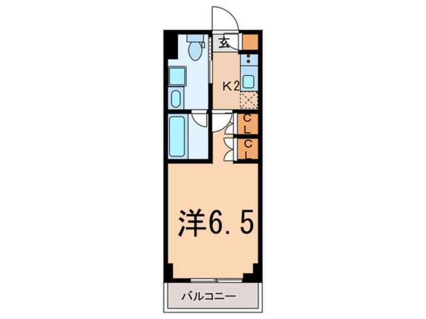 間取図 アジールコート品川中延