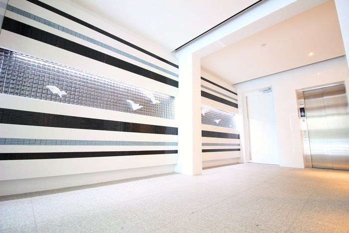 エントランス部分 アジールコート品川中延