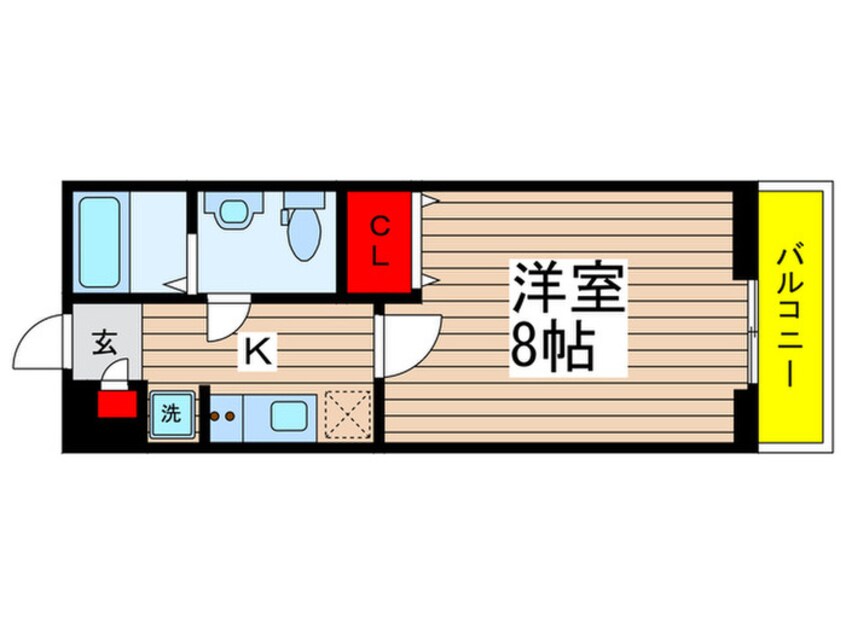 間取図 エトワールマンション岩瀬