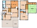 奥沢７丁目戸建ての間取図