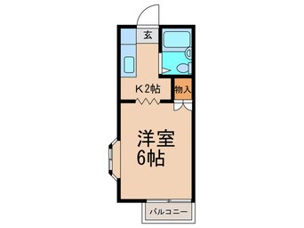 間取図 バロン野沢