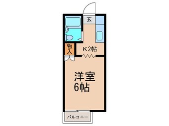 間取図 バロン野沢