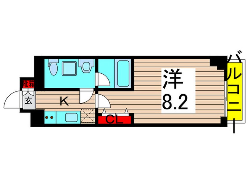 間取図 ユリカロゼ北綾瀬