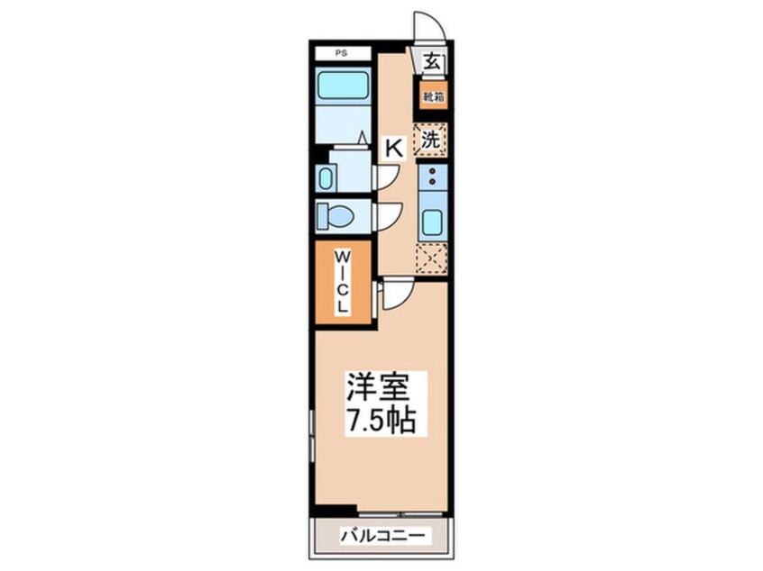 間取図 サードロック八王子