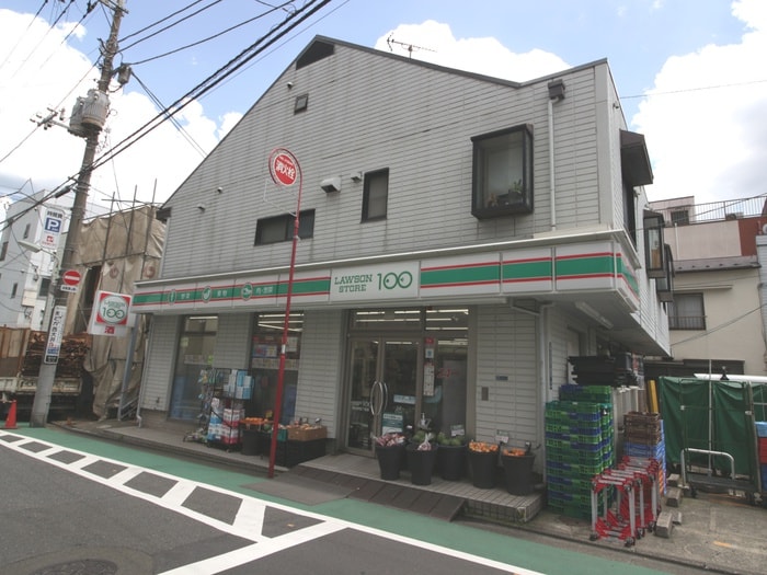 ローソンストア100西大井5丁目店(コンビニ)まで235m グリ－ンコート