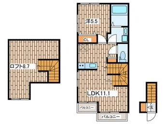 間取図 キングハウス由比ヶ浜