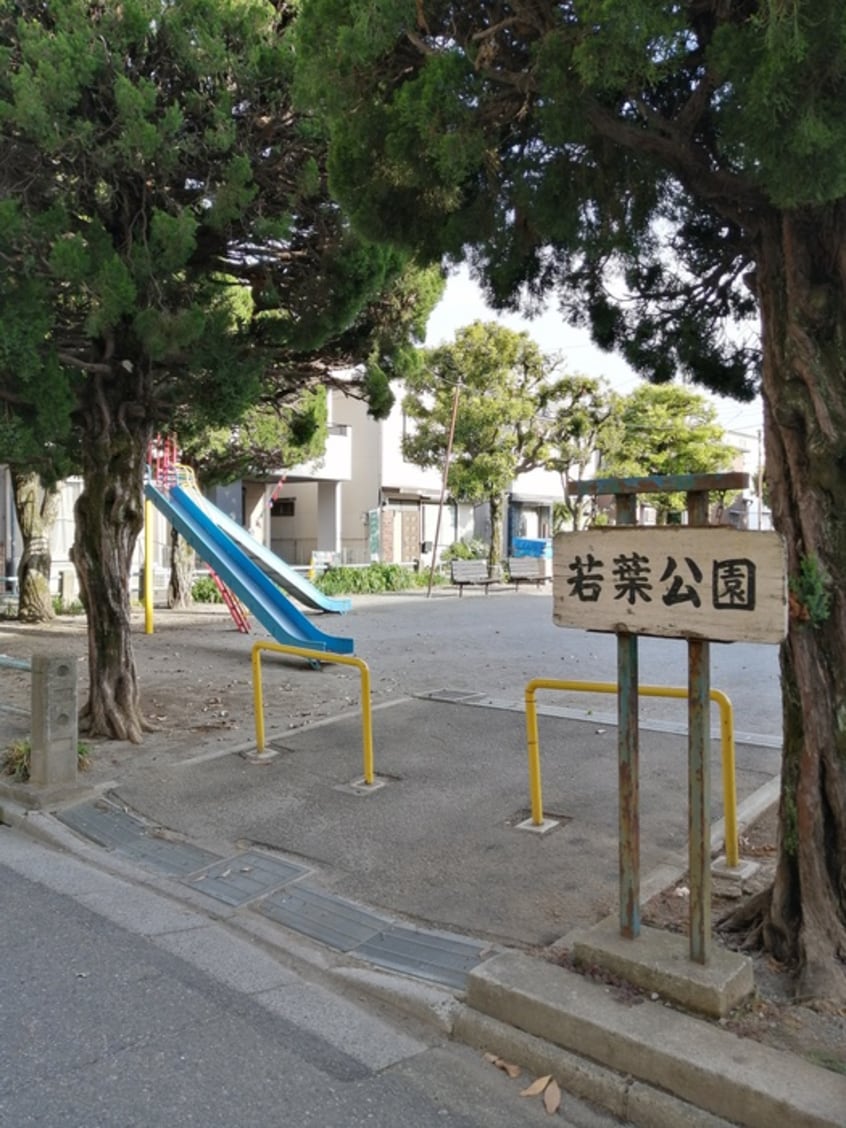 若葉公園(公園)まで120m セゾンイイヅカ