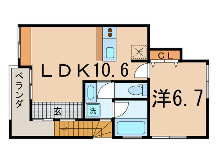 間取図 ｃｏｕｒｔ Ｍｉｓｏｌａ