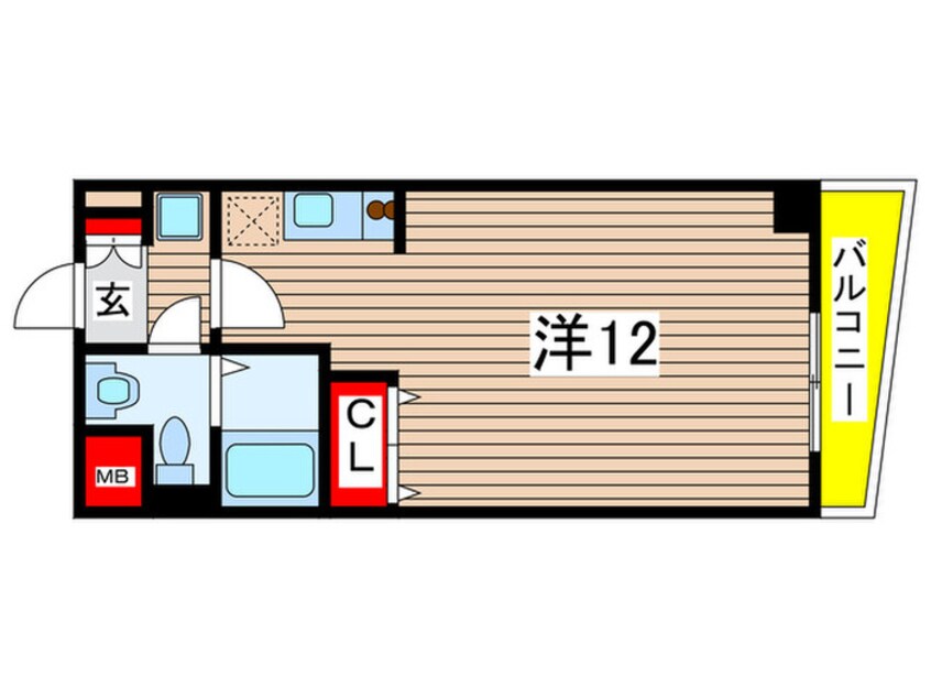 間取図 ＳＩＤＥ　Ｏｎｅ