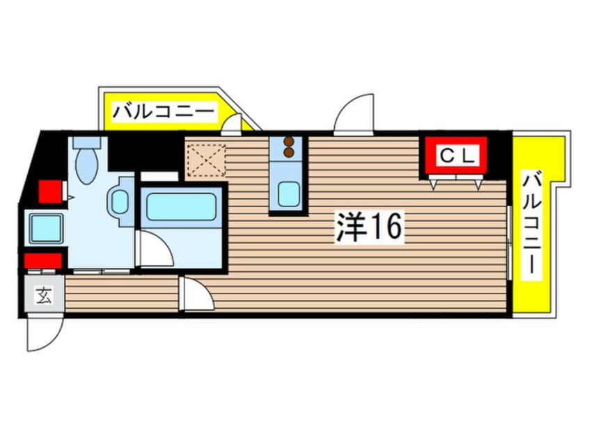 間取図 ＳＩＤＥ　Ｏｎｅ