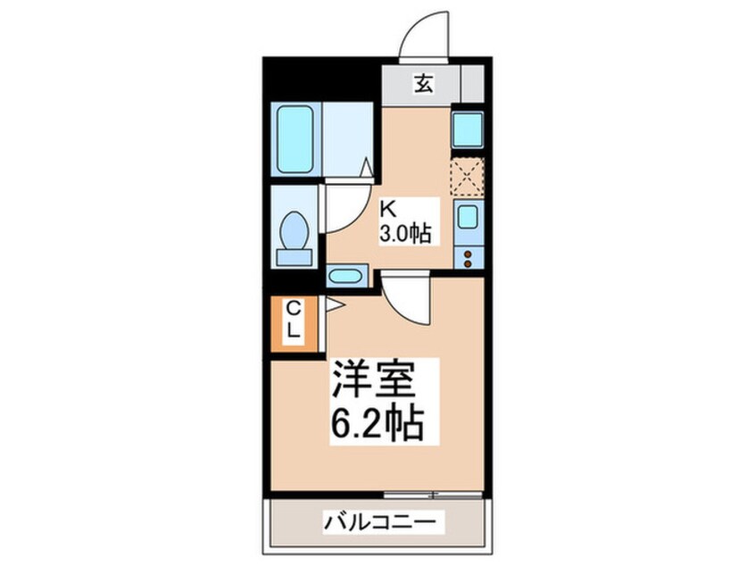 間取図 リブリ・MS　Flats