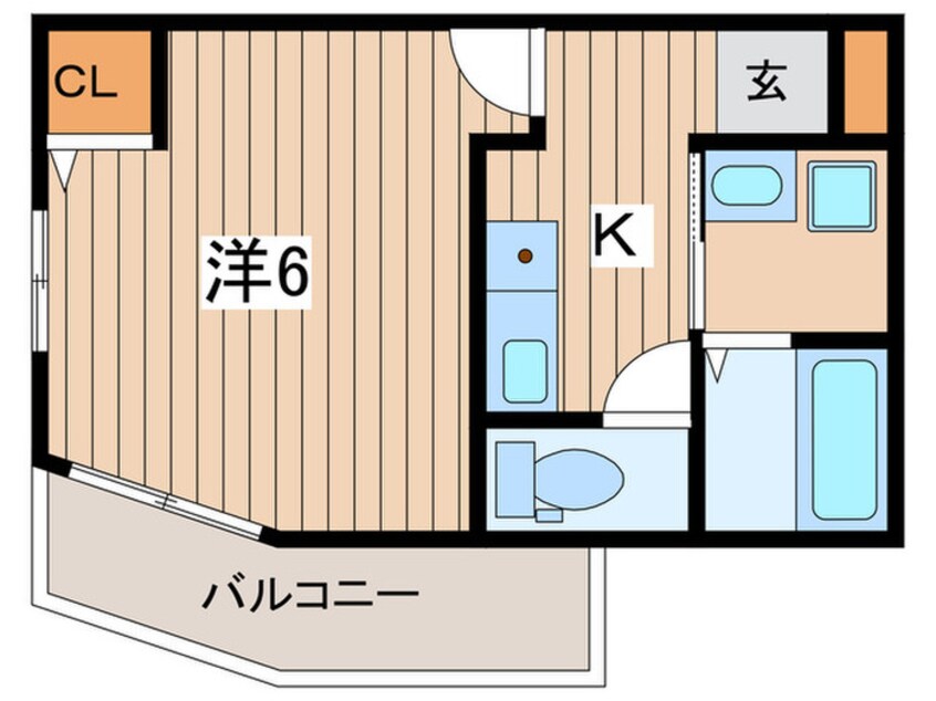 間取図 リポス瀬谷A棟