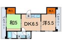 服部ビル（2F）の間取図