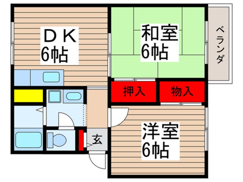 間取図 ピアガ－デン