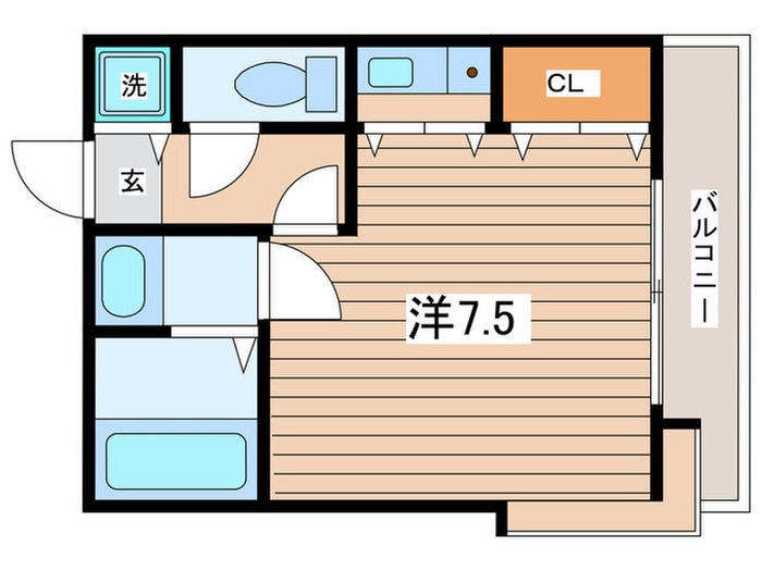 間取り図 ＷＯＯＤ　ＢＥＬＬ　Ｖ