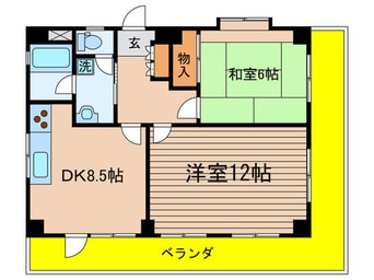 間取図 パールハイツ
