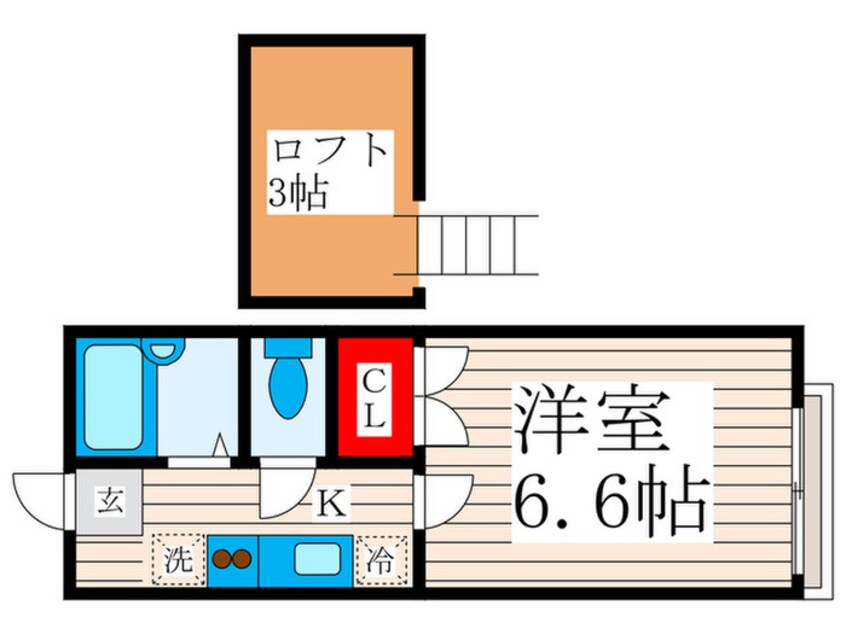 間取図 アプロ－ズＢ