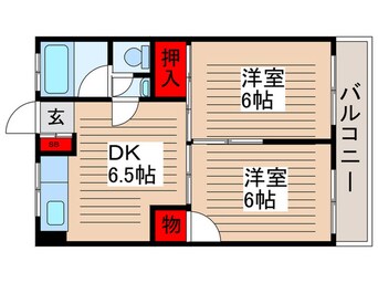 間取図 鴨下マンション