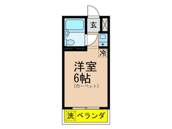 間取図 Ｗｉｓｔｅｒｉａ　Ｃｏｕｒｔ