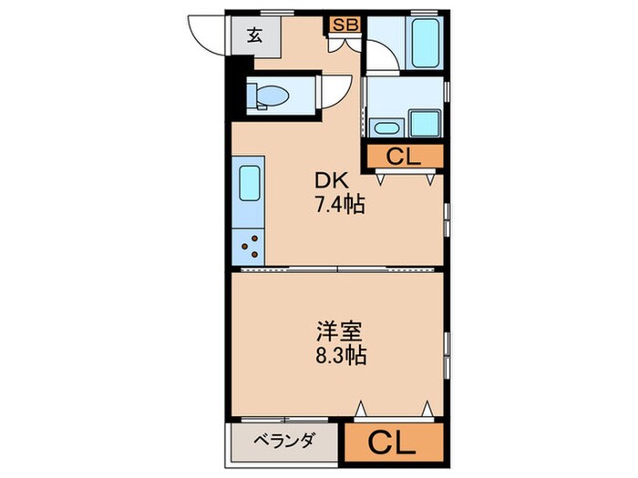 間取り図 Lumierre Shinkamata